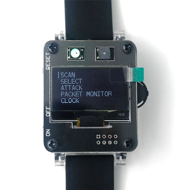 For New Deauther Watch SE ESP8266 Programmable Development Smart Watch for Node MCU. 