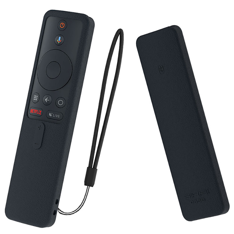 【3C VictoryEagle】Sikai Case Covers For Mi Box S Remote Cases Bluetooth Smart Remote Control Silicone Shockproof. 