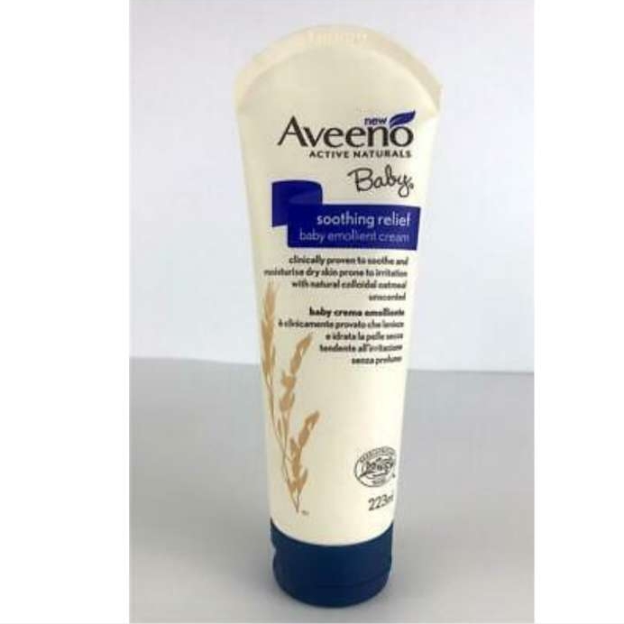 aveeno baby soothing relief emollient cream 223 ml