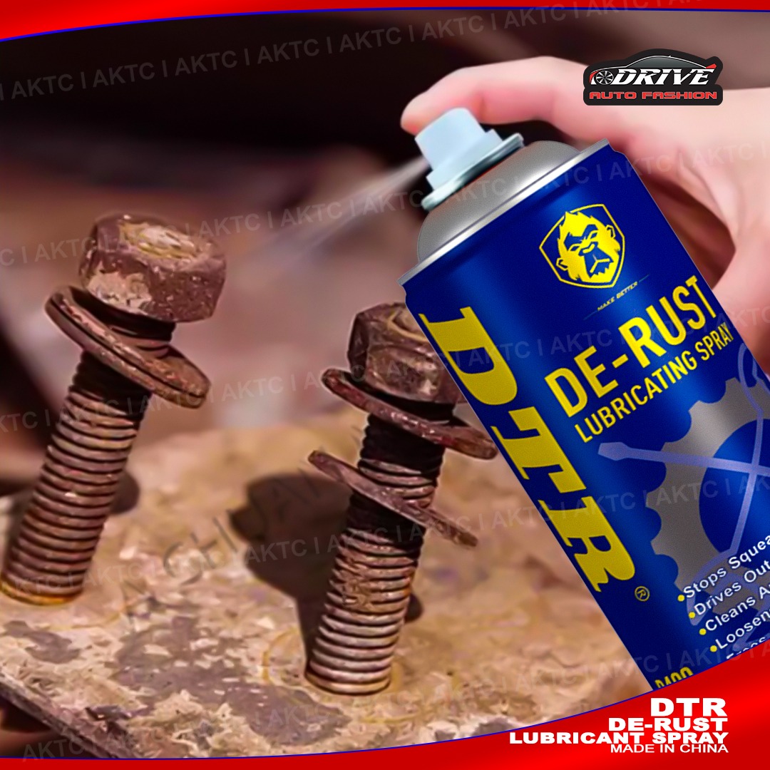 DTR DE-RUST Lubricating Spray Anti rust – Ultimate Rust Remover and Lubricant-450 ml