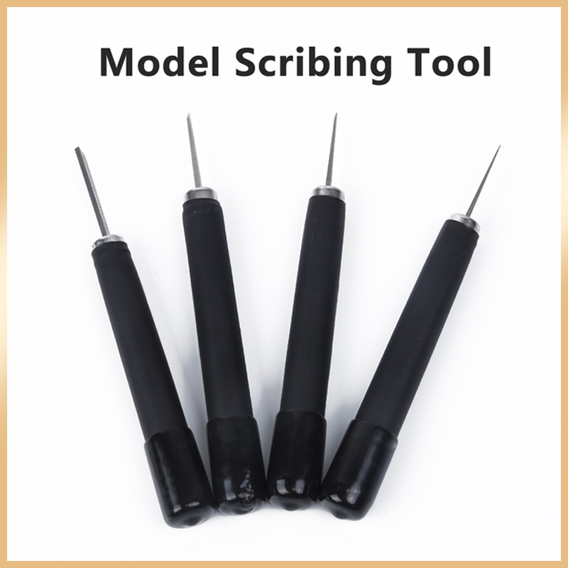 Model Scribing Tool Scriber Tool Gunpla Gundam Tool Accessory Craft Tool Scribe Line Light weight Scriber Line Chisel Tools 0.2 -4 mm