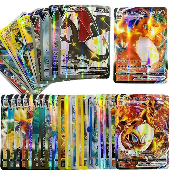 Pokemon Card VMAX - 10 Piece. 