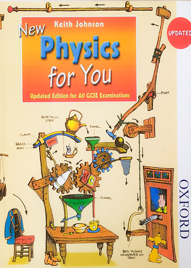 OXFORD : New Physics for You Student Book Updated Edition For All GCSE Examinations - Matt Paper. 