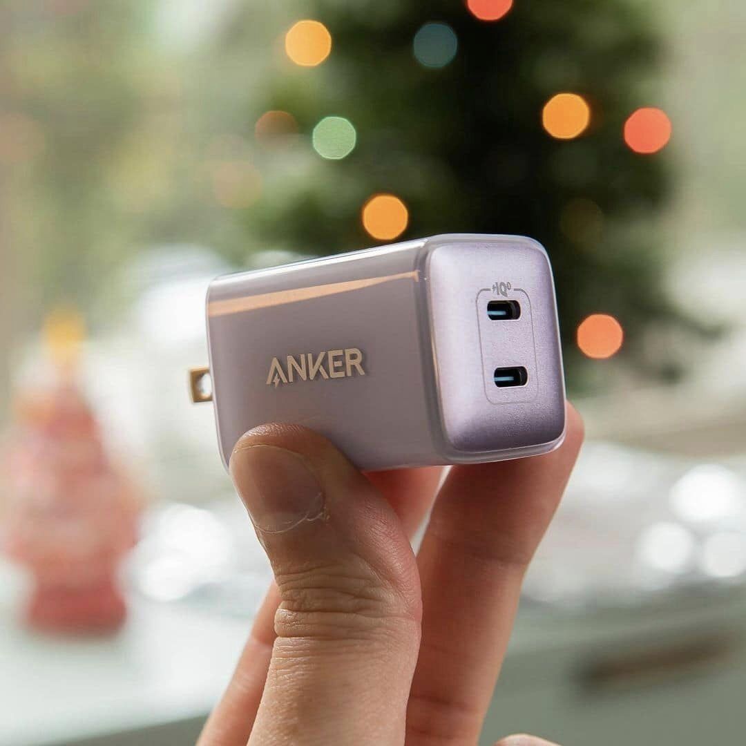 Anker Nano Pro 521 PIQ 3.0 Durable Compact Dual USB C 40W Fast Charger. 