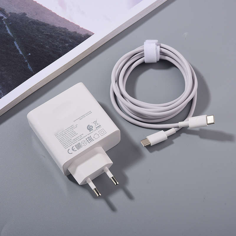 Huawei 65W 20V 3.25A Super Fast PD Charger EU/US Plug USB C Power Adapter For Matebook 15 14 X Pro D15 D14 Laptop 1.8M PD Cable. 