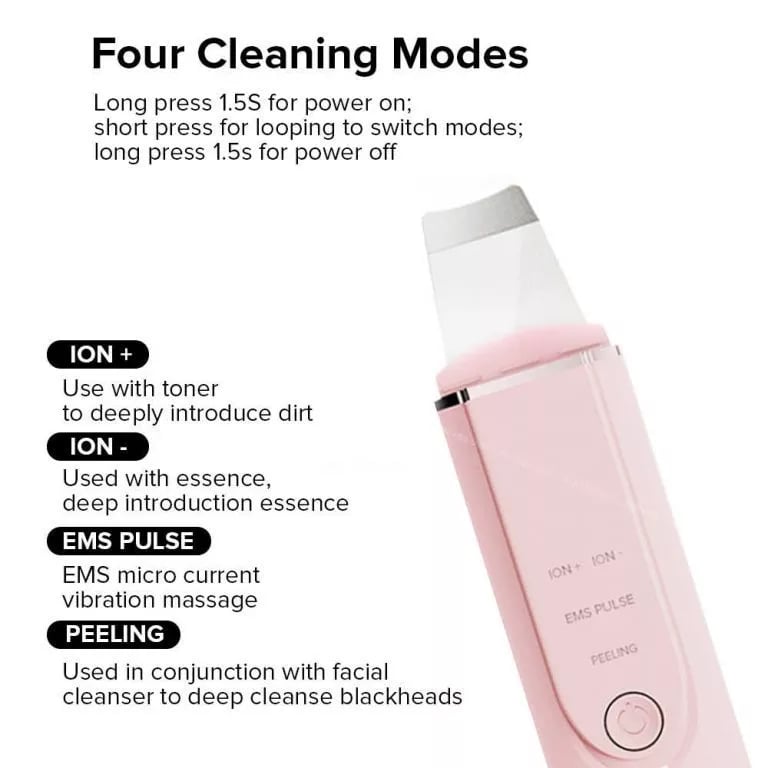 Xiaomi MS7100 InFace Ultrasonic Ionic Cleaner Face Scrubber Peeling Machine merek. 