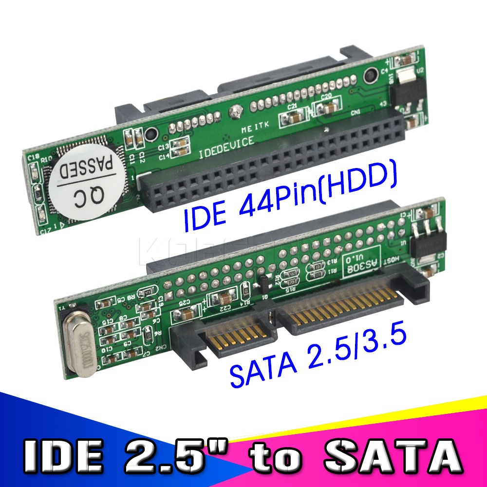 IDE 44pin 2.5 to SATA PC Adapter Converter 1.5Gbs Serial Adapter Converter ATA 133 100 HDD CD DVD Serial Hard Disk. 