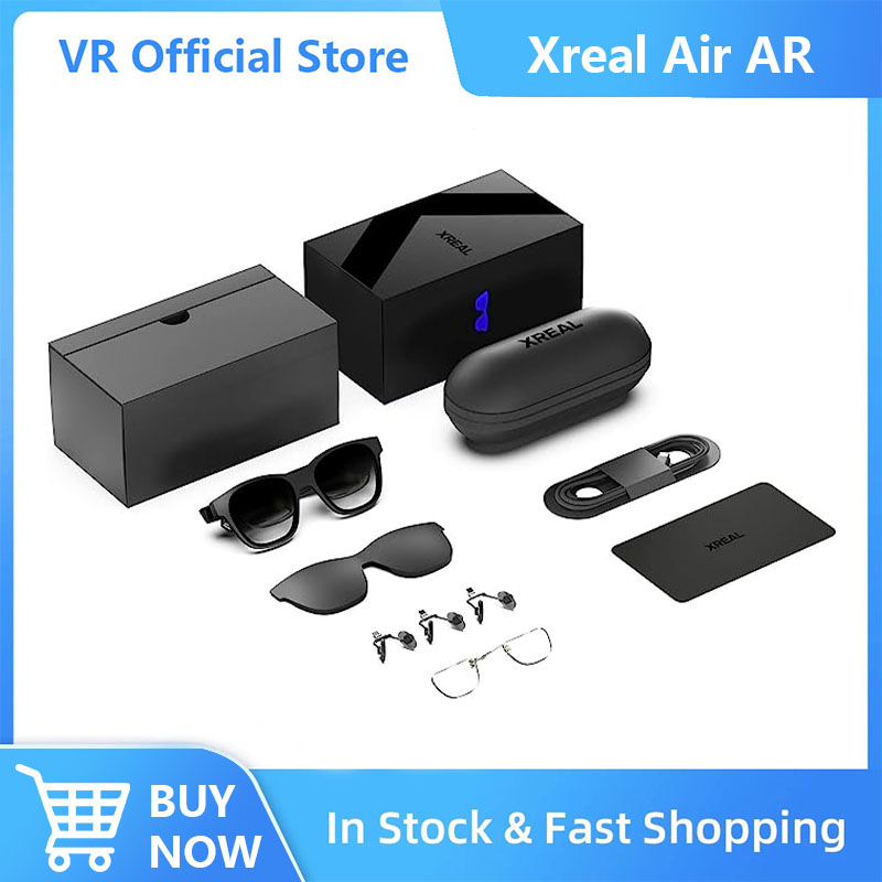 XREAL Air AR Glasses Smart Glasses With Massive 201 Micro-OLED Virtual Theater Augmented Reality Glasses Watch Stream AR Space