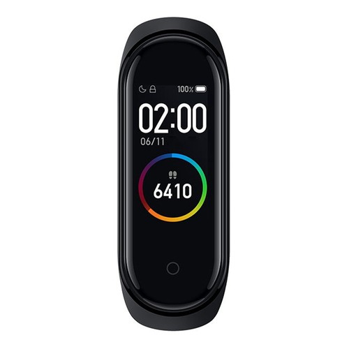 Xiaomi Mi Band 4 Smart Bracelet 0.95 Inch AMOLED Color Screen Built-in Multifunction Heart Rate Monitor 5ATM Water Resistant 20 Days Standby NFC Version - Black. 