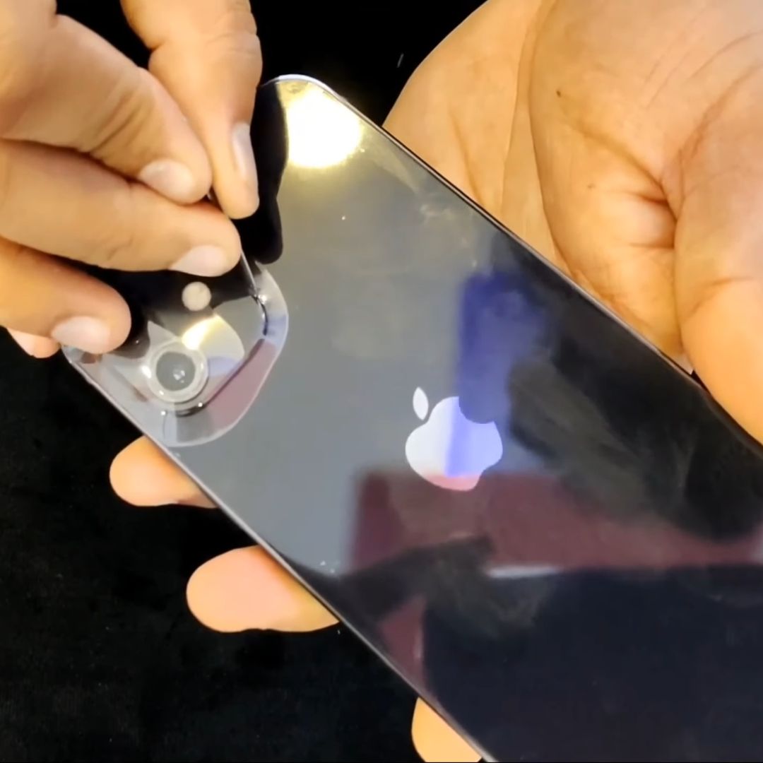 (5 Pcs) Back Poly Sticker For Any Mobile Phone (Under 7 inch Display)Free Size Lamination Crystal Clear Hydrogel Wrapping Film 3 Layer Laminating Stikar Paper Cover(Transparent)360 Degree Protection Wrap All Model. 