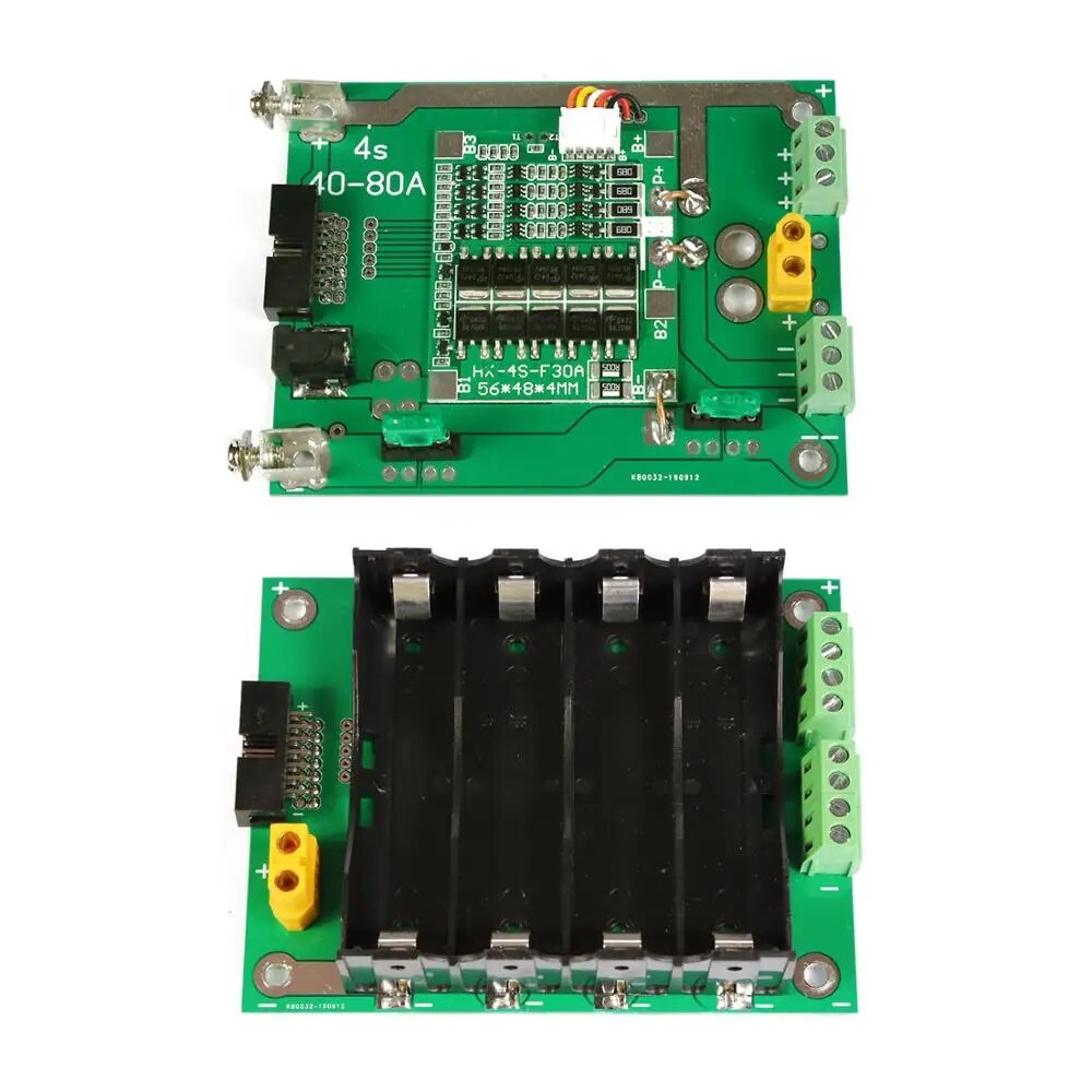 16V 4S Power Wall 18650 Battery Pack 4S BMS Li-ion Lithium 18650 Battery Holder BMS DIY Ebike Battery 4S Battery Box. 
