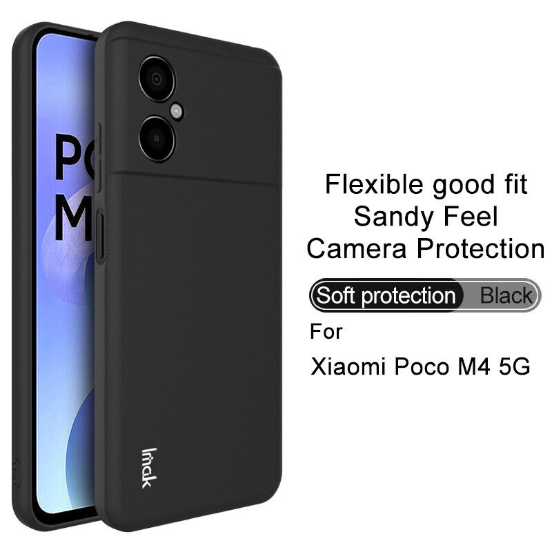 Tveinan Cover per Xiaomi Poco M4 Pro 5G, Silicone Slim