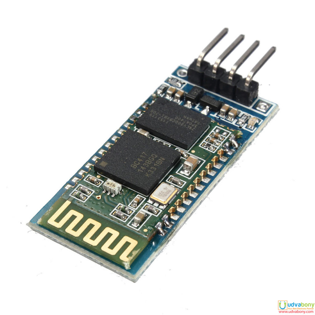 HC06 HC-06 4Pin Bluetooth Module Serial Port Integrated Bluetooth Module Serial Port 4 Pin HC06 Board For Arduino Electrical Circuitry & Parts. 