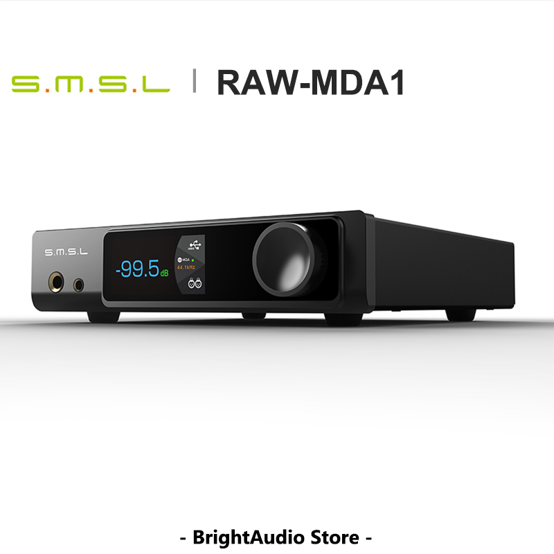 SMSL RAW-MDA1 MQA Full Decoding Hi-Res Audio dual ESS9039Q2M DAC 6* OPA1612A Bluetooth 5.1 LDAC