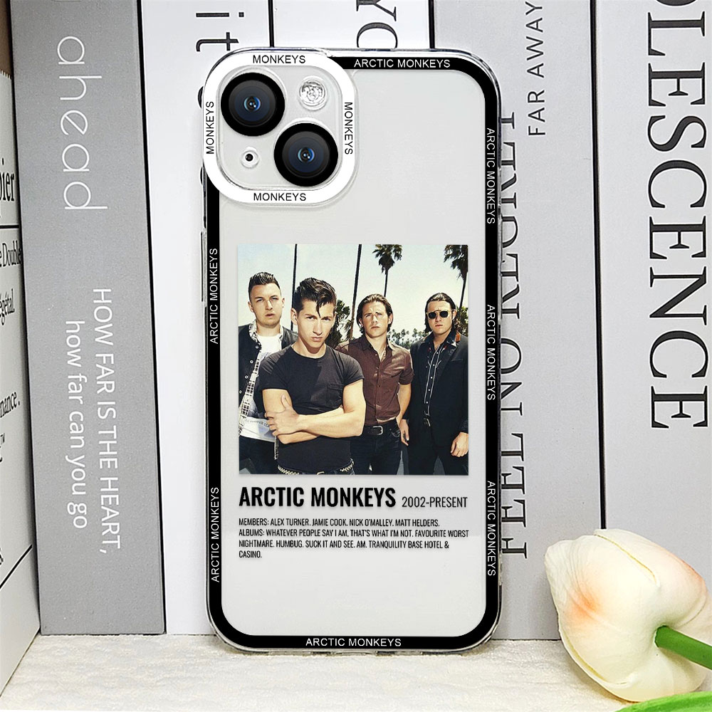 Arctic Monkeys Phone Case for IPhone 12 13 Mini 14 15 Pro MAX XS XR 7 X 8Plus SE2 Clear Soft Silicone Fundas for Iphone 11 Cover. 