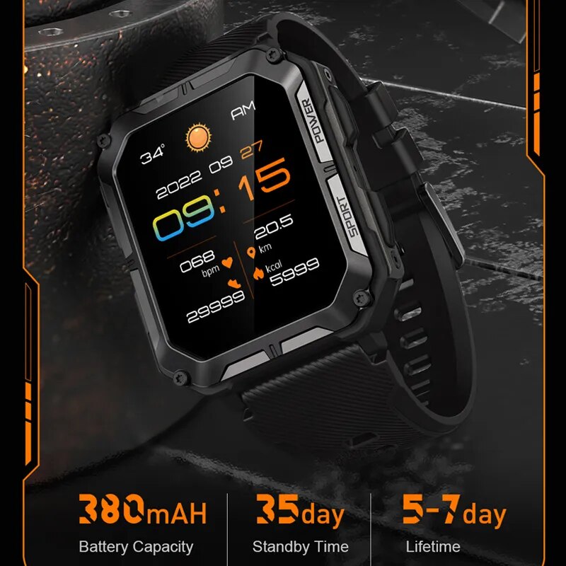 CanMixs Smart watch IP68 Waterproof Women smartwatch for men Calculator Bluetooth Call Sport watches Android iOS Fitness Tracker. 