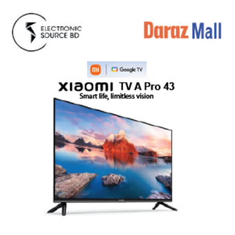 Xiaomi 43 Inch A Pro QLED Google TV (Global Version). 