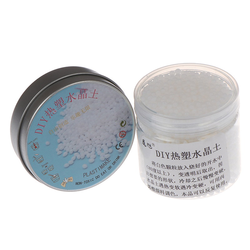 50g/100g Polymorph Thermoplastic Moldable DIY Craft Toy Morph Plastic Pellet. 