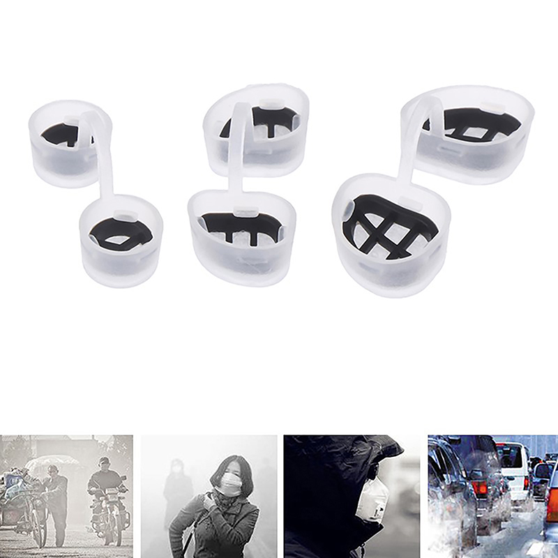 Comfortable Nose Invisible Nasal Filters Anti Air Pollution Pollen Allergy Mask Removable Nose Dust Filter Demoo. 