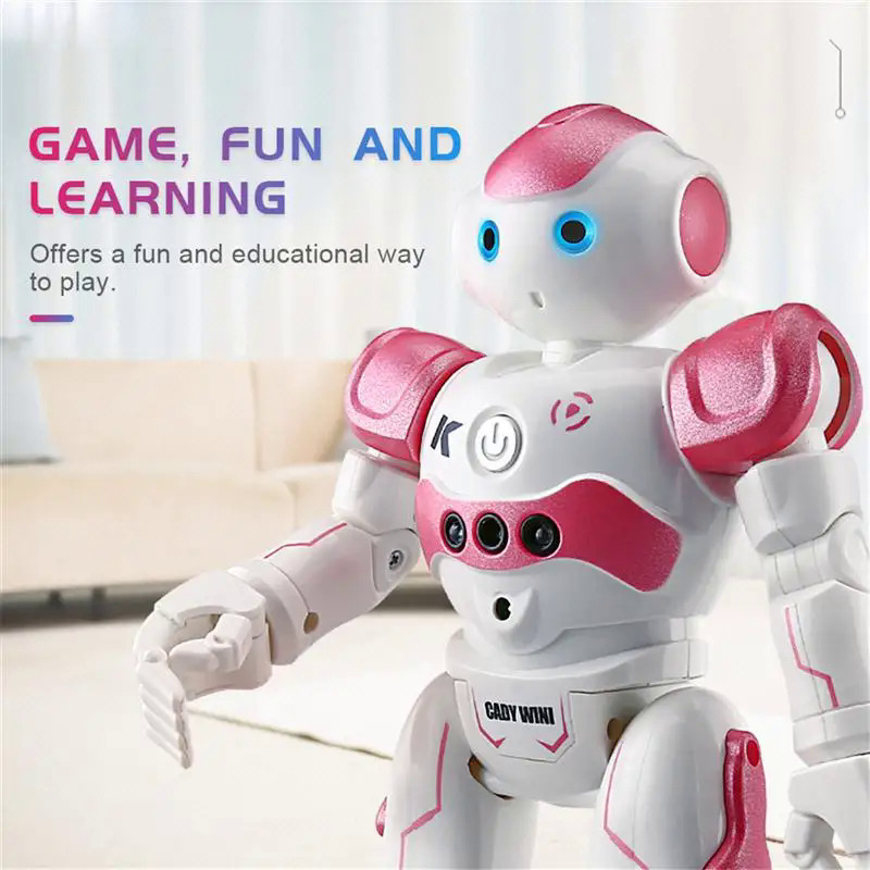 LEORY RC Robot Intelligent Programming Remote Control Robotica Toy Biped Humanoid Robot For Children Kids Birthday Gift Present. 