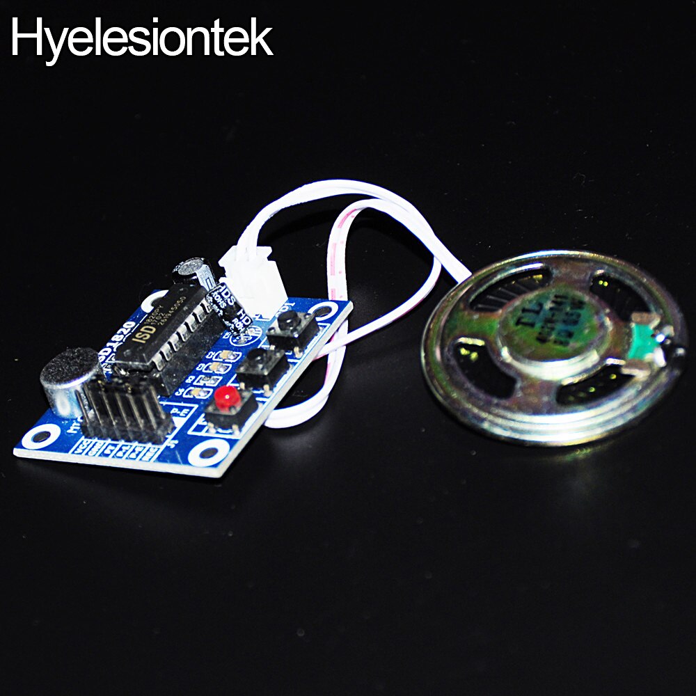 【happy one】Loudspeaker DIY KIT Recording Module ISD1820 For Arduino Speakers Board Recorder Sound Microphone Electronics. 