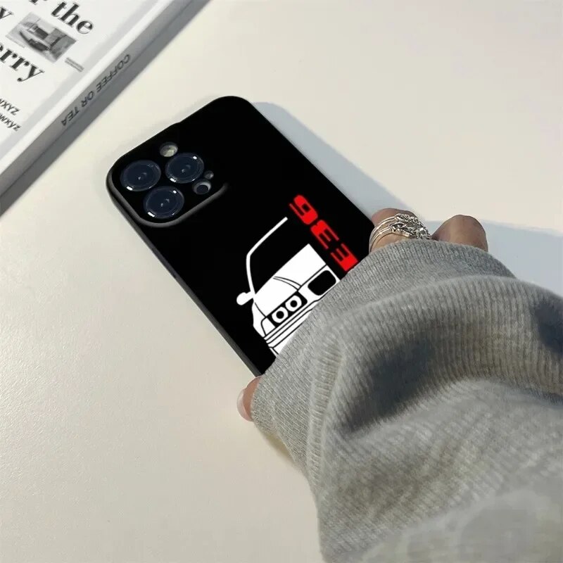 M3 E36 Power Maglietta Camiseta Oldtimer Car Dtm Phone Case for Iphone 14 12 11 13 15 Pro Max X XR 14 15 8 7 Plus Phone Covers. 