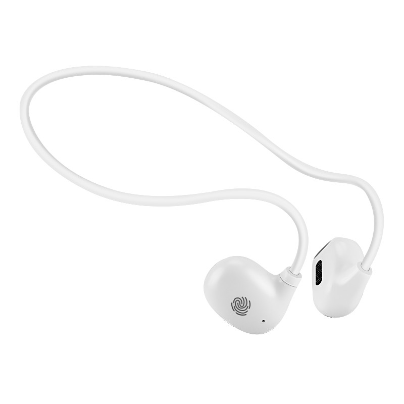 【FUPANG】Painless to Wear Neckband Bluetooth 5.3 Headset, Open Ear Not In Ear HiFi Stereo Headphones for Running