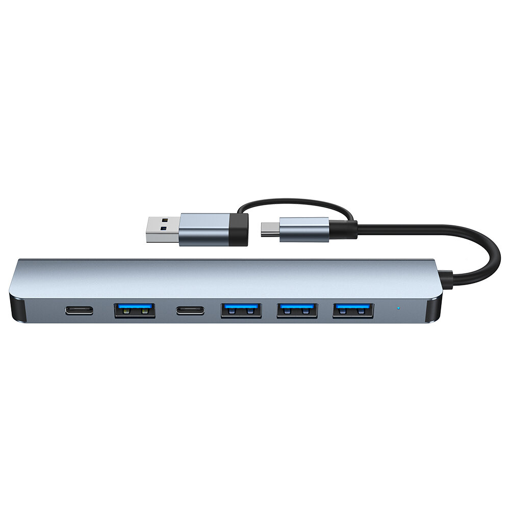 7-in-1 Type-C base USB2.0x4 USB3. 