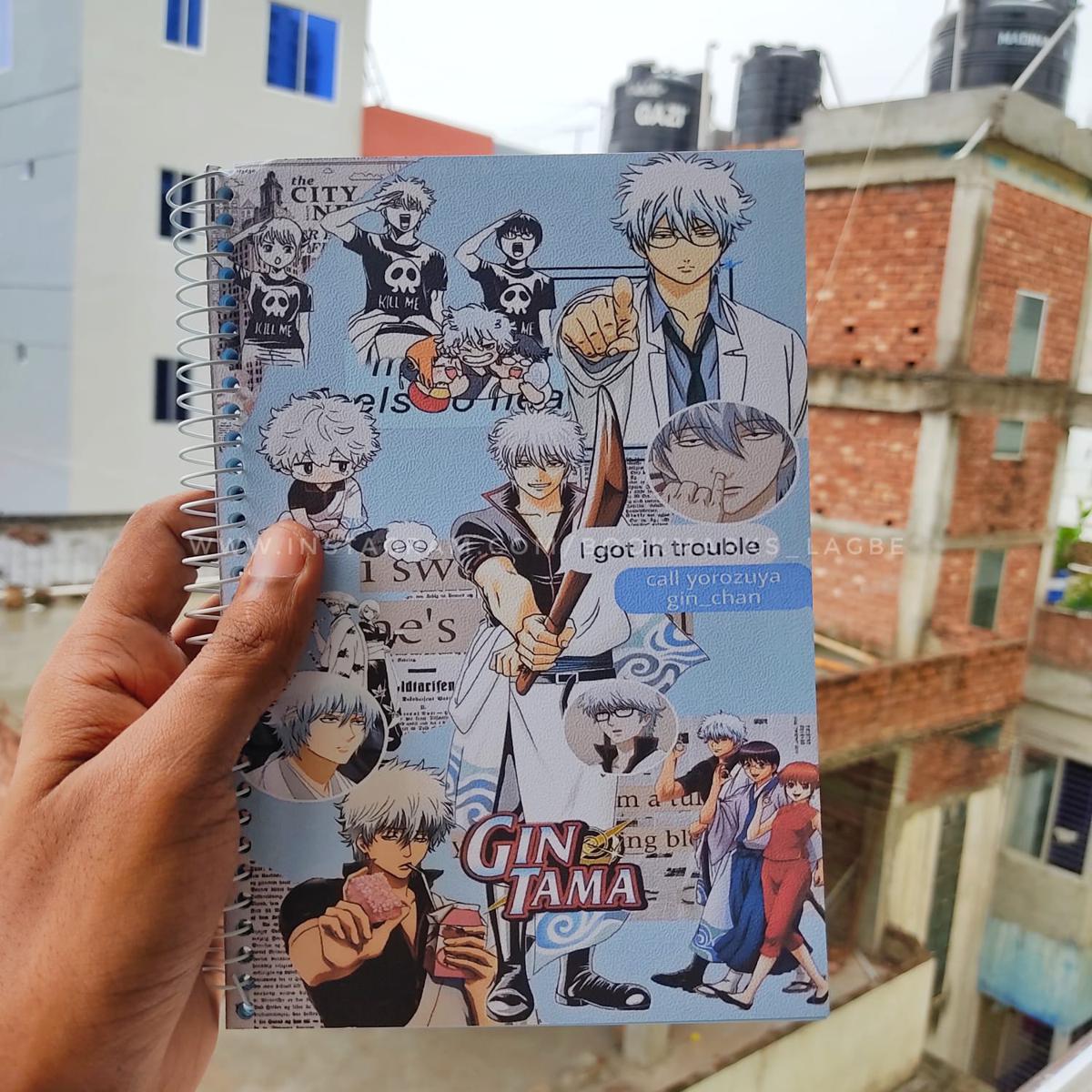 Anime Medium Notebook (7.9 Inch*5.4 Inch A5 Size) - Notebook  For Drawing, Sketching, Writing With Classic Look - Dairy