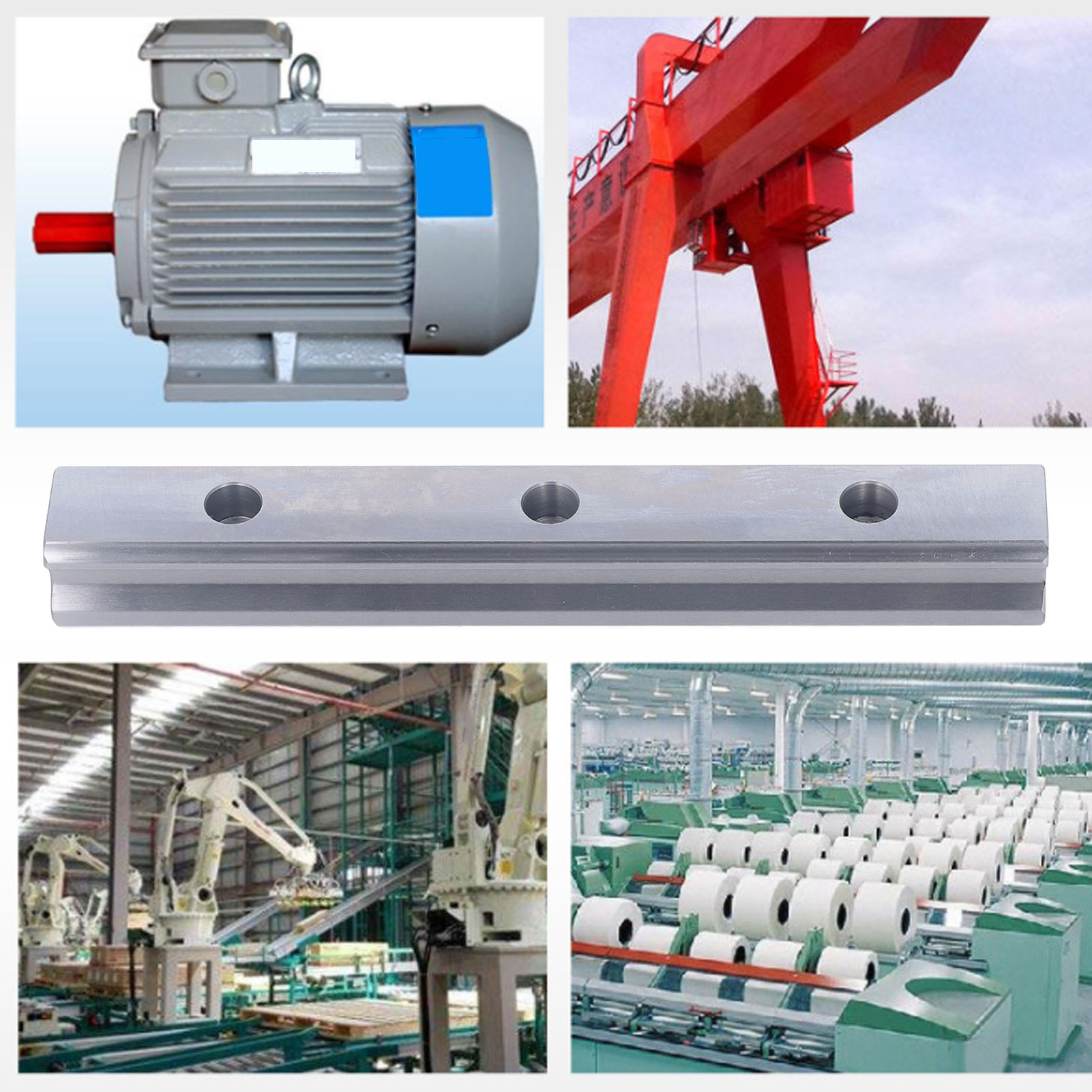 Linear Motion Guide Rail, Good Strength HGH35 Linear Slide Guideway Self Centering  for Equipment. 