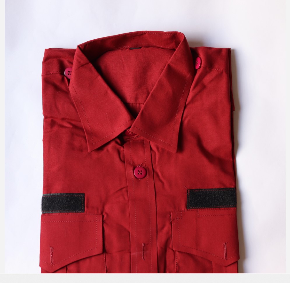 Security Gurd shirt- Security Guard dress Men with Security Epulete & Bach - Guard Uniform