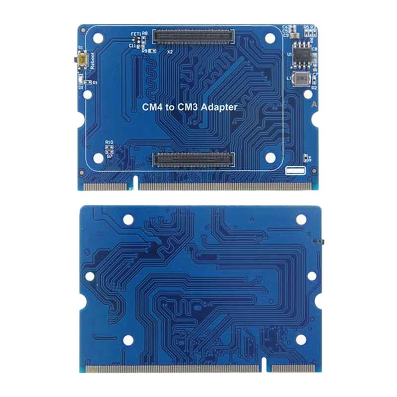2X for Raspberry Pi Compute Module CM4 to CM3 Adapter Interface Board Expansion Card Dual Video Output. 