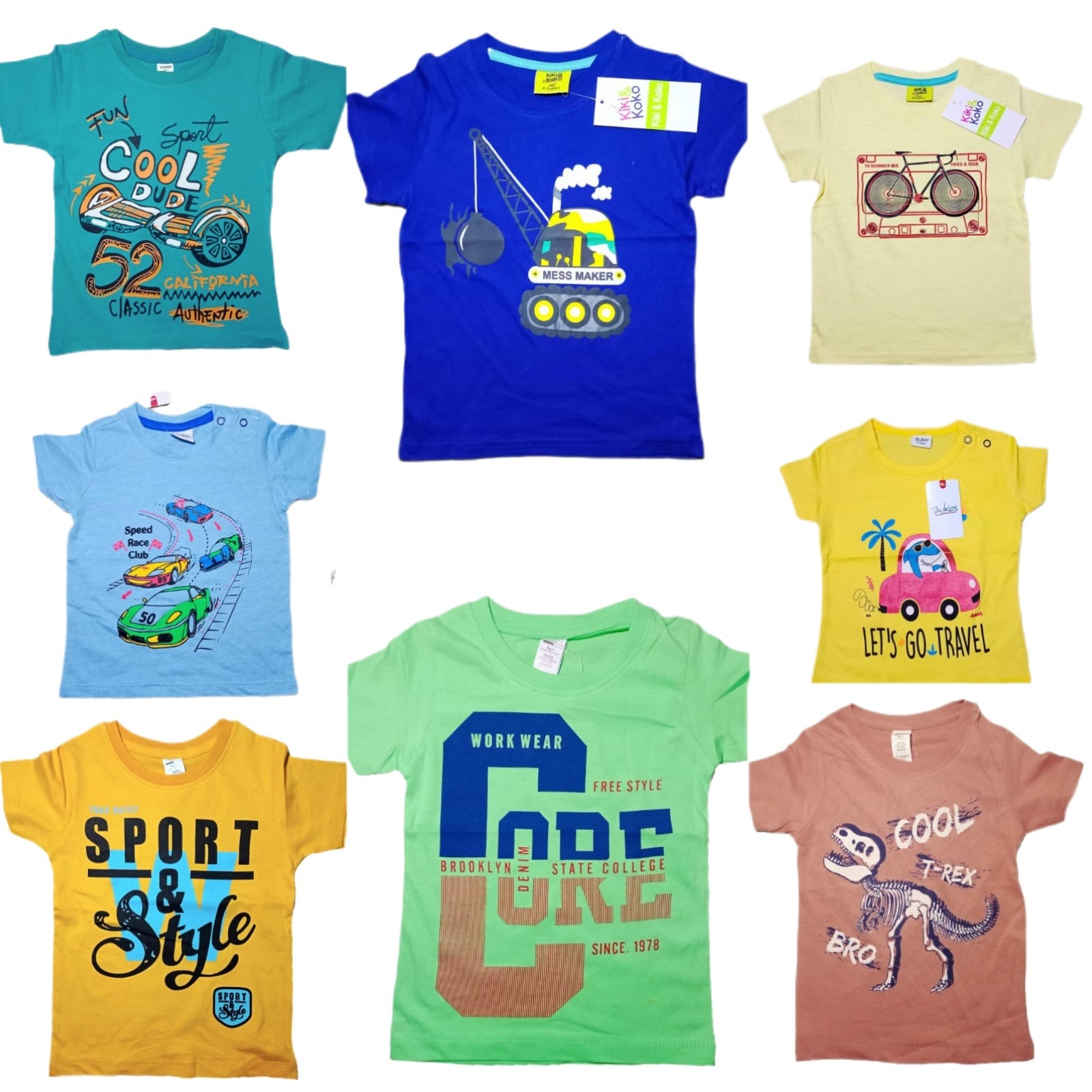 1-6 years 4 pcs Comfortable Child Baby Half Sleeve t Shirt. Sando Ganji Combo premium Quality kids Boy's tang top / sleeveless T-shirt shirt Tang top 100% cotton Fabric. 