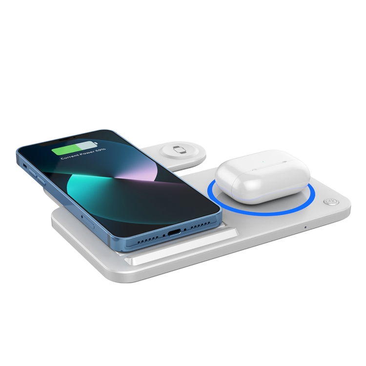 WIWU Wi-W020 3 in 1 Foldable Wireless Charger - 2