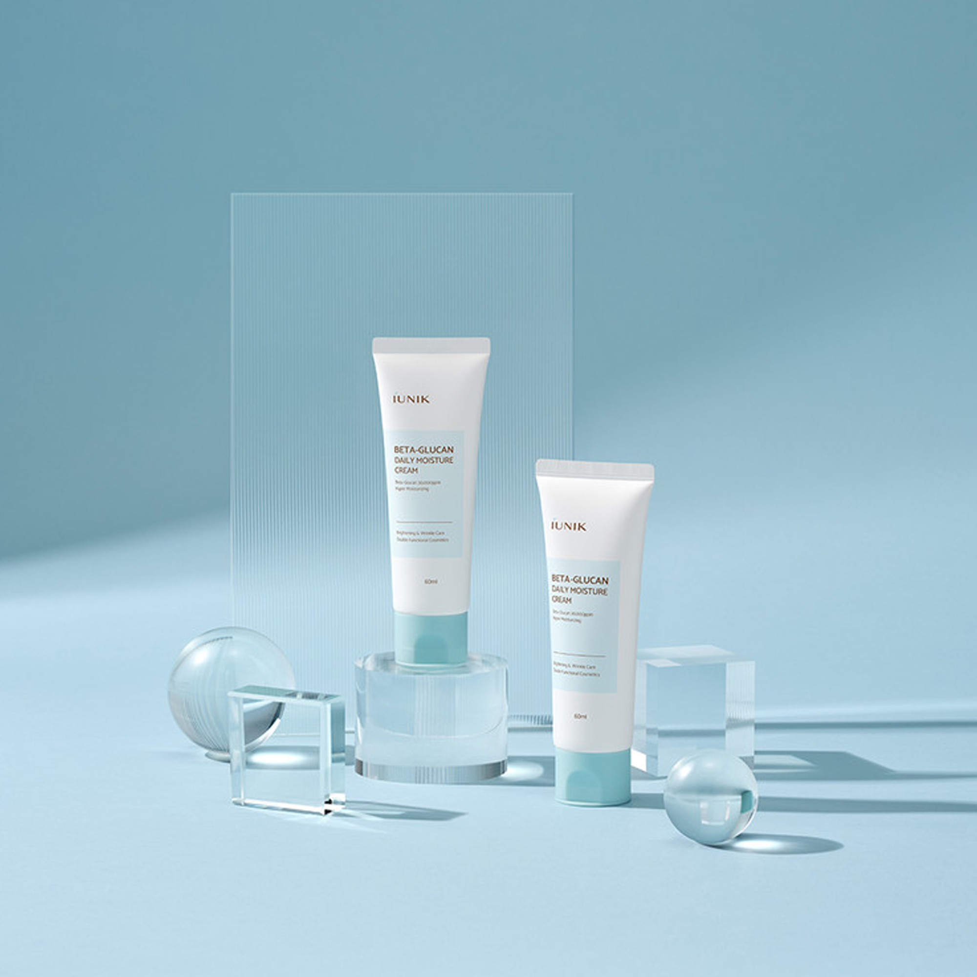 Iunik Beta-Glucan Daily Moisture Cream - 60ml. 