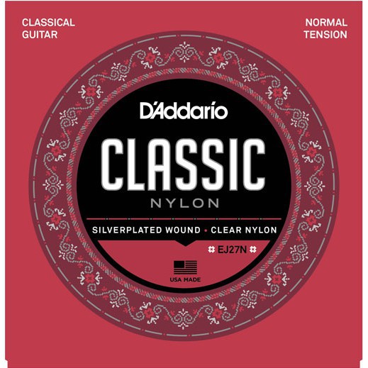 【Fashion】strings EJ27N Nylon, Normal Classical Guitar String. 