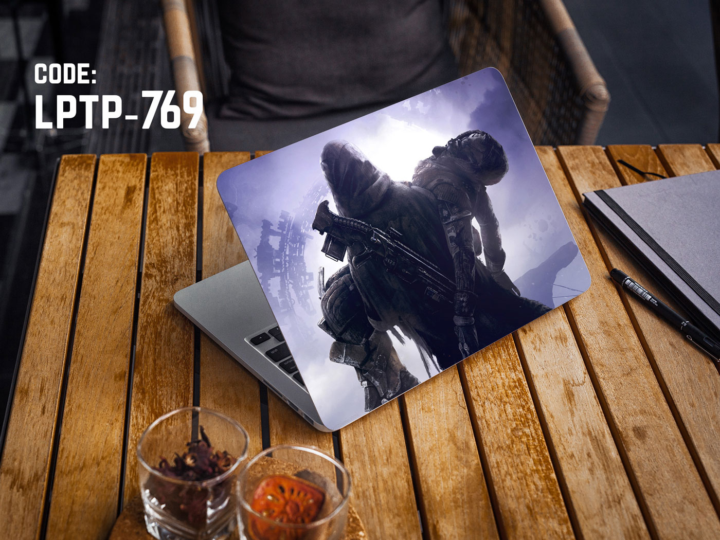 LPTP-769 Wallpaper Destiny 02 Forsaken premium quality laptop sticker. 
