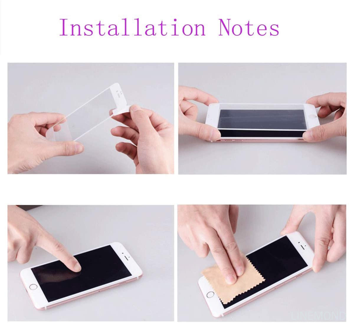 [2-Pack] for Nokia 7.3 Plus Tempered Glass Screen Protector, 9H Hardness Anti-Scratch Anti-Fingerprint Anti-Bubble Compatible Full Coverage Clear Film for Nokia 7.3 Plus (6,4#34;). 