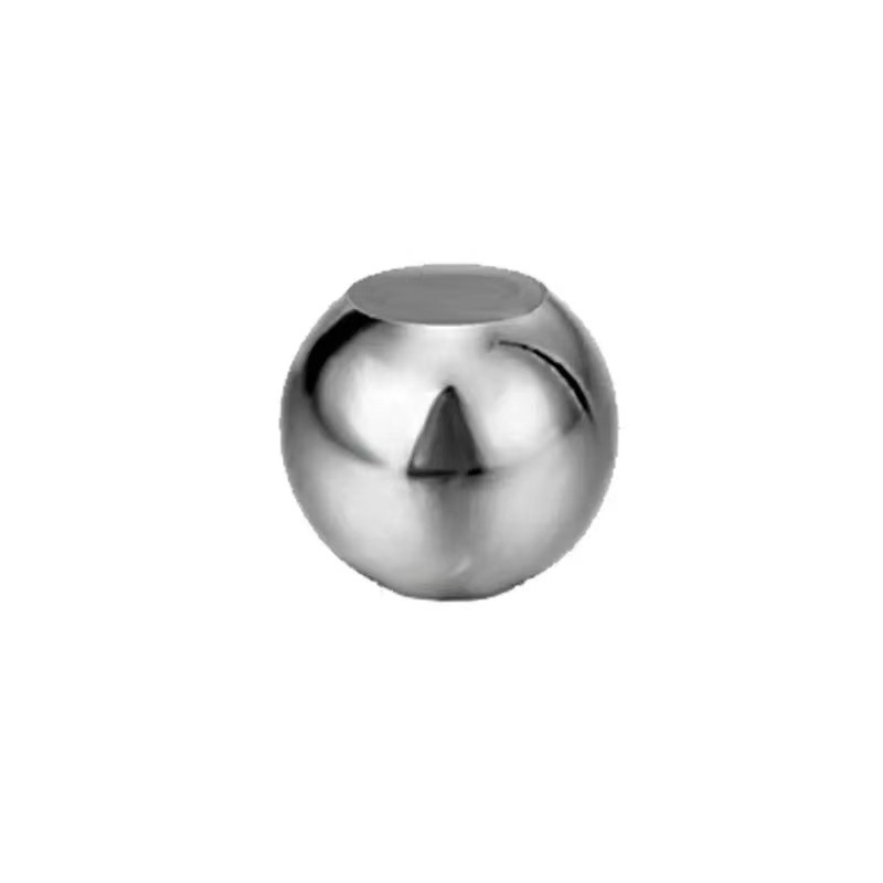 Stainless steel perforation-free flat bottom personalized trendy dimple nose nail lip nail eyebrow nail piercing jewelry
