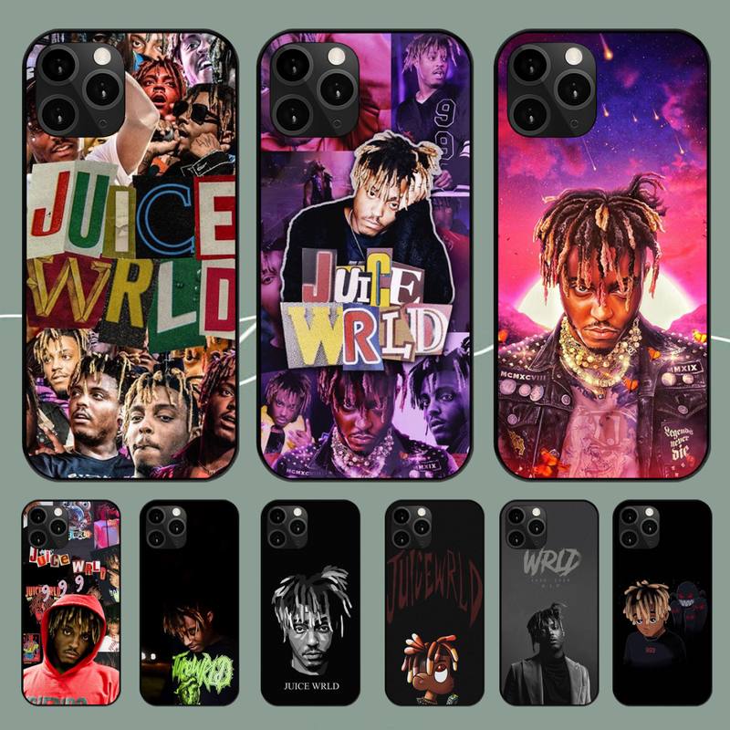 Rapper Juice WRLD Phone Case For iPhone 11 12 Mini 13 14 PRO XS MAX X XR 6 7 8 Plus Shell