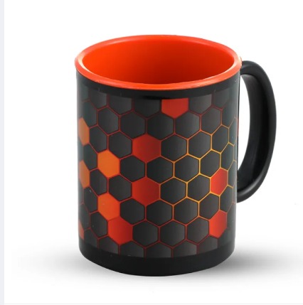 Cosmo Mug Two Color 3D Print/Plastic Mug/Water Drinking Mug/Coffee Mug-300ml. 