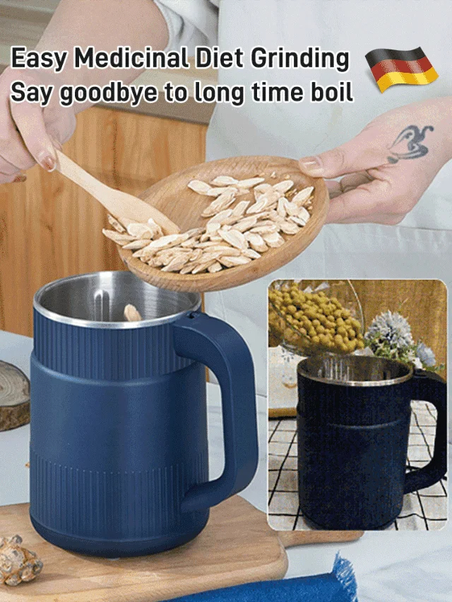Household Small Powder Grinding Machine Grain Mills Herb Spice Grinder Electric Coffee Grinder 304 Food Grade Stainless Steel Blade-Best Rate. 