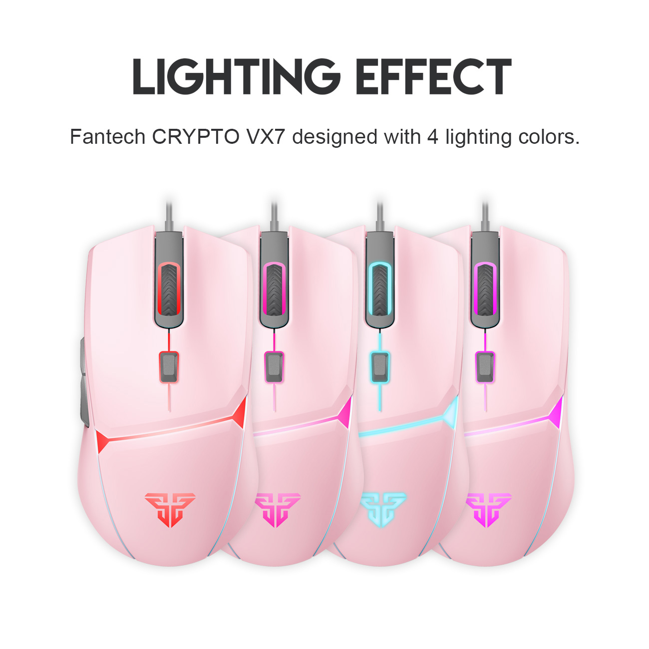 FANTECH VX7 CRYPTO GAMING MOUSE. 