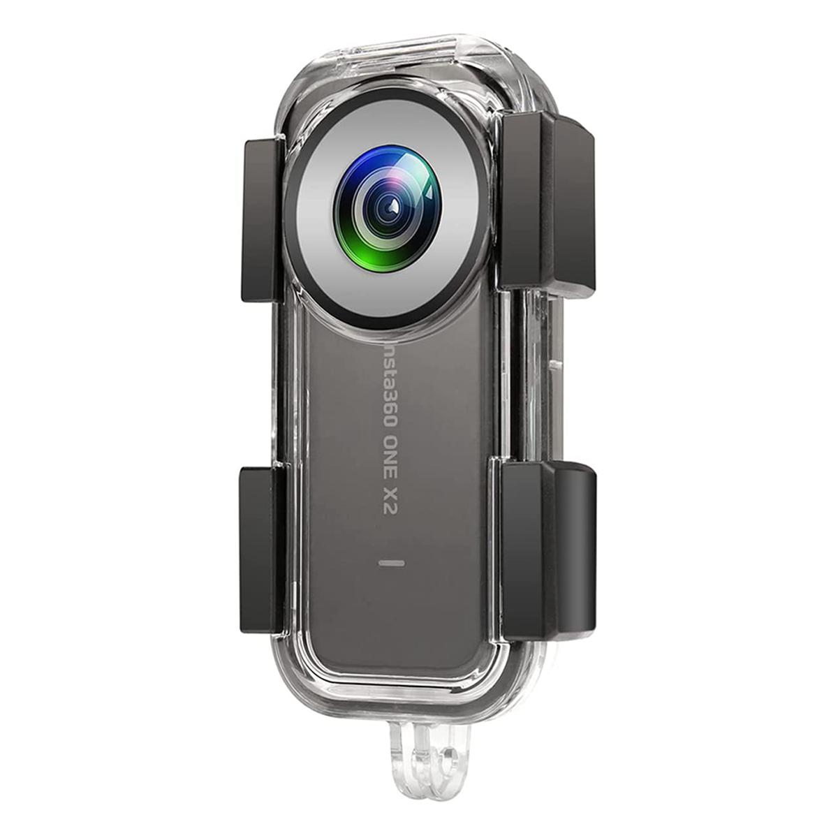 FORIDE Waterproof Housing Case for Insta360 ONE X2, Underwater Dive Protective Shell 40M (131Ft) Aciton Camera Accessories