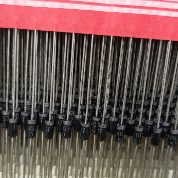 50pcs - Diode 1N4007 1000V 1A General Purpose Rectifier Diode   IN4007. 