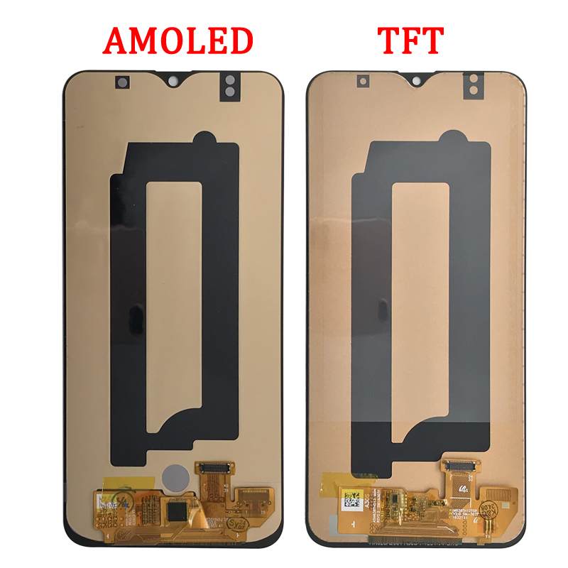 6.4'' AMOLED for Samsung Galaxy A30s LCD Display Touch Screen Digitizer Assembly Replacement for Samsung A30s A307 A307F A307G. 