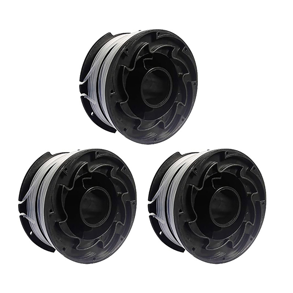 3 Pack String Trimmer Spools for BLACK+DEACKER DF-065 DF-065BKP GH700. 