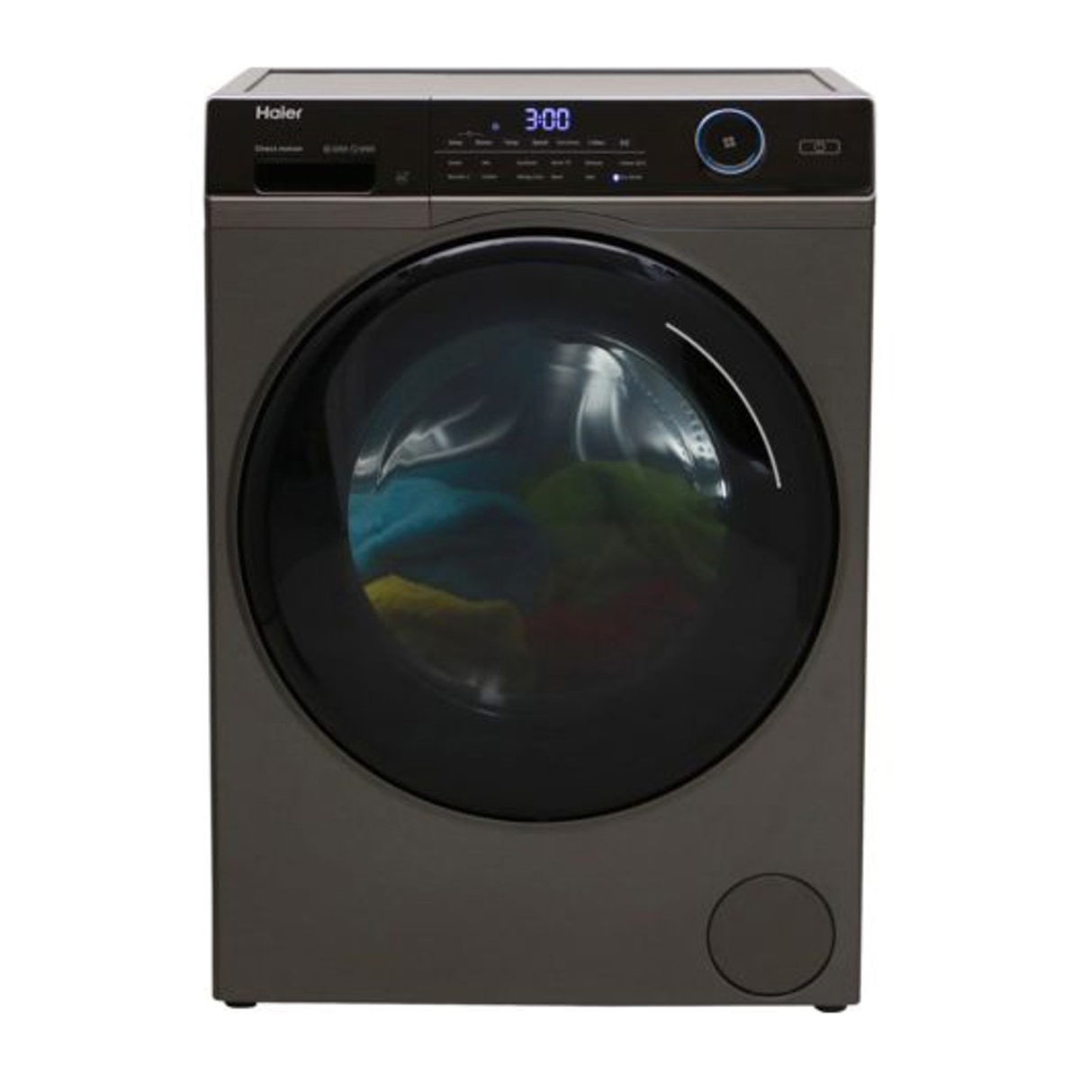 Haier 9 KG Front Loading Washing Machine/525 drum/steam wash/BLDC motor (HW90-BP14959S8). 