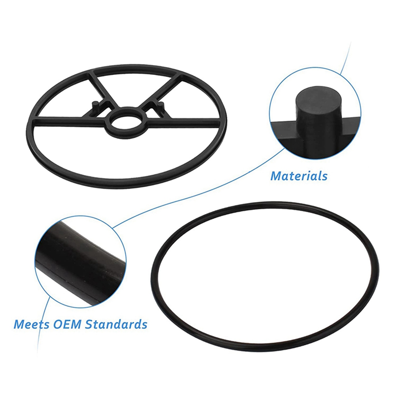 Valve Seat Spider Gasket Compatible with Hayward SPX0710XD Replacement Parts Fit for Multiport S200 and Pro Series Sand Filter Valves. 