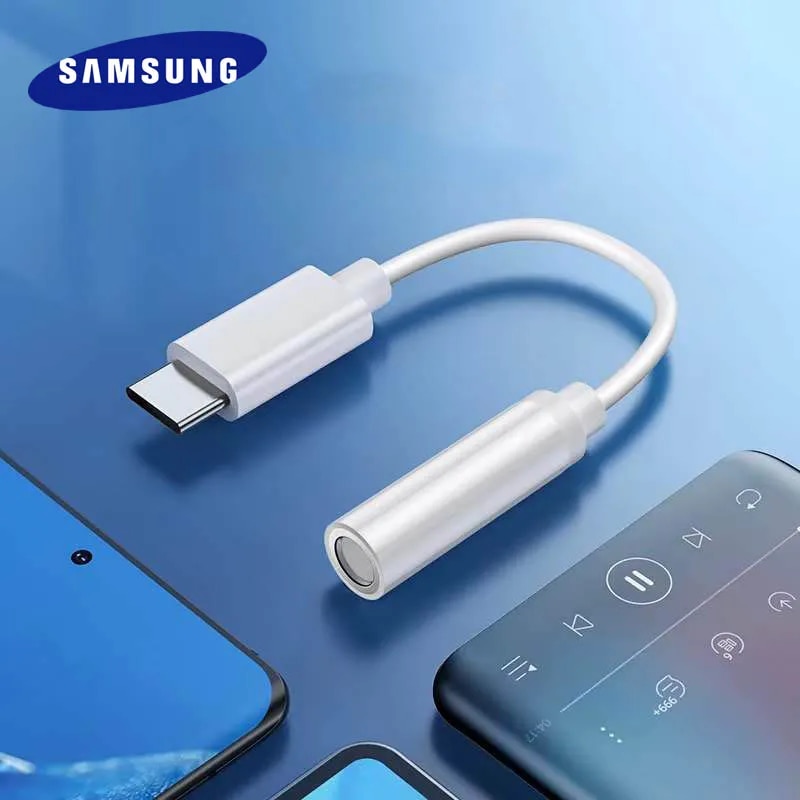 Samsung S22 S23 Ultra USB Type C To 3.5mm Jack Audio Cable Headphone Aux Adapter For Galaxy S22 S21FE Note 10+ A53 A73 A33 A34